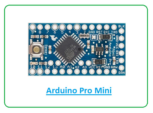 arduino mini pro pinout