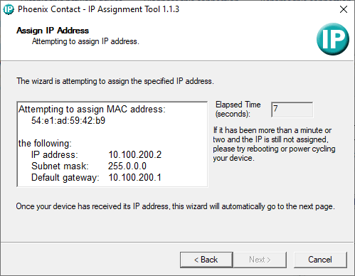 IP assignment tool