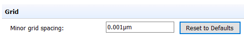 Grid Settings