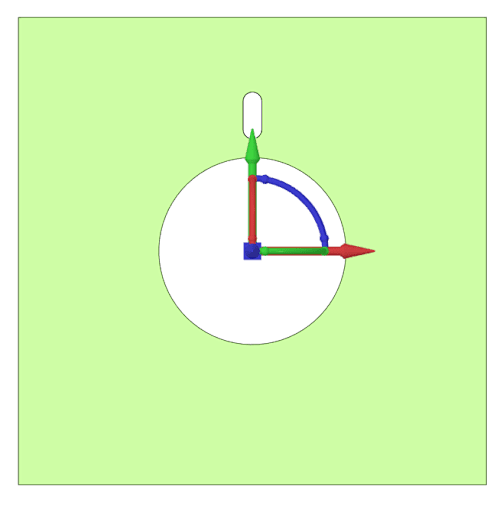 Rotational Slot - Option 1 - Drag Cursor