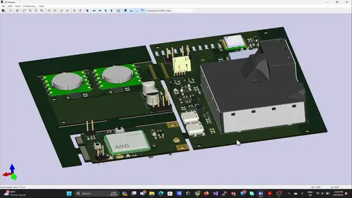 3D Image of Circuit Board