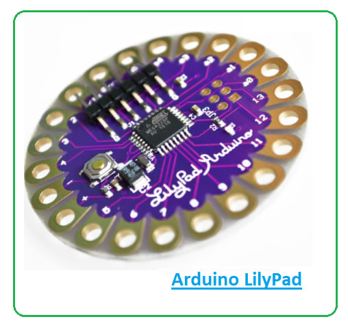 Image of the Arduino LilyPad board