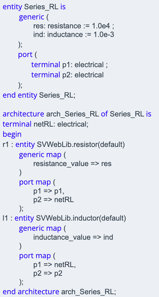 complete model code