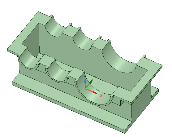 三维建模实例——使用拉动功能创建机械零件（齿轮箱）