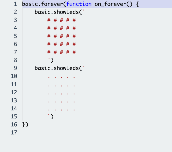 transform your Blocks code into JavaScript