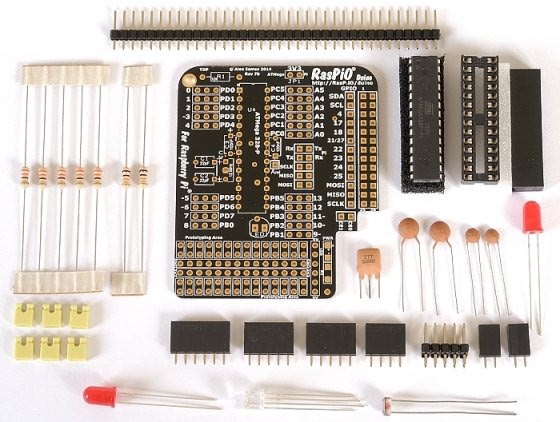 Raspberry Pi, Raspio, Breakout, Duino, Pro Hat, Analog Zero, GPIO Zero Ruler