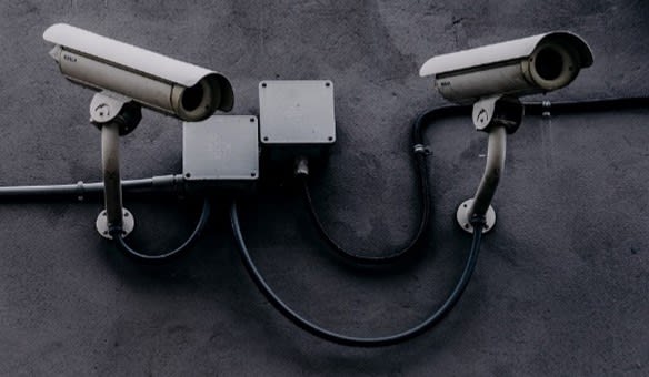 IR used in security cameras