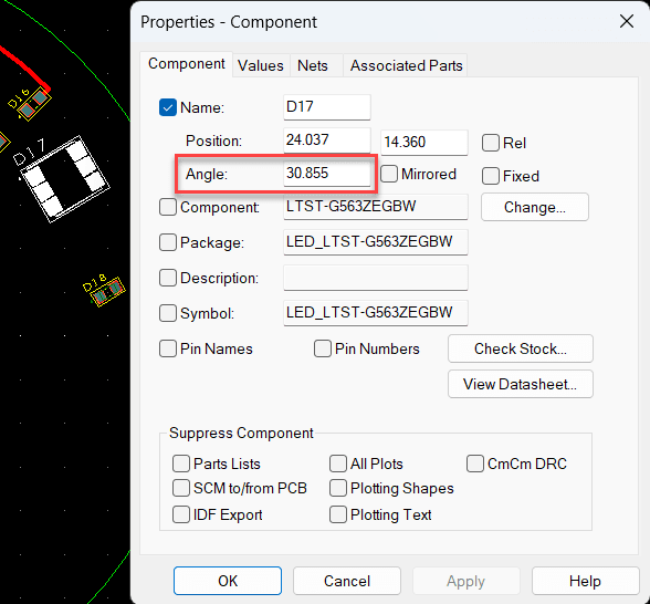 Component Properties
