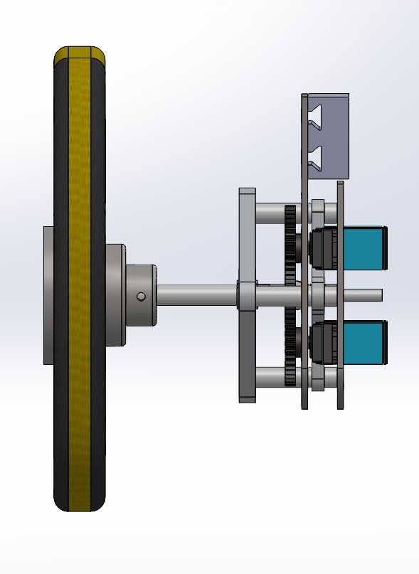 Design Concept - Steering Wheel Side View