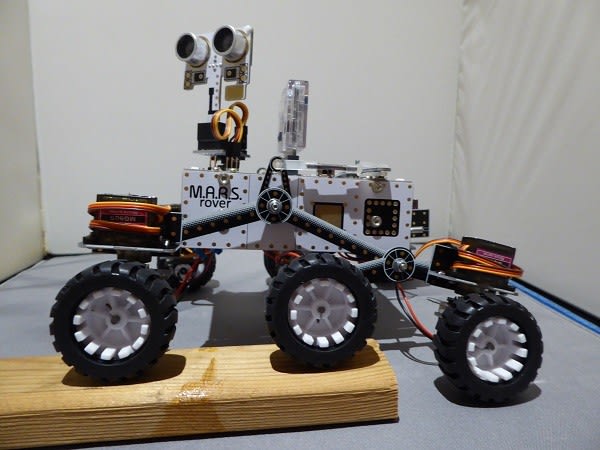 Build a real Mars rover