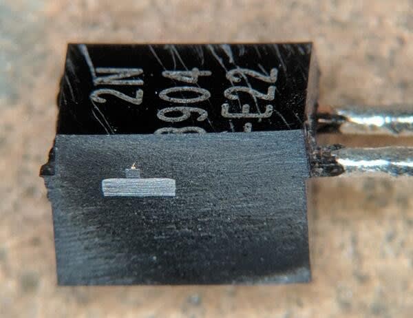 Cross Section of a 2N3904 diode