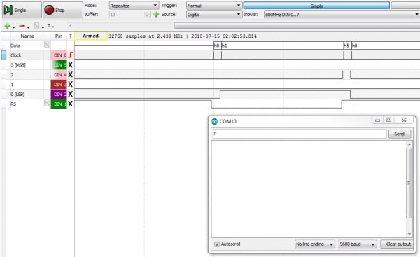 Com10 Setup Screen