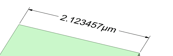 annotation dimension changes