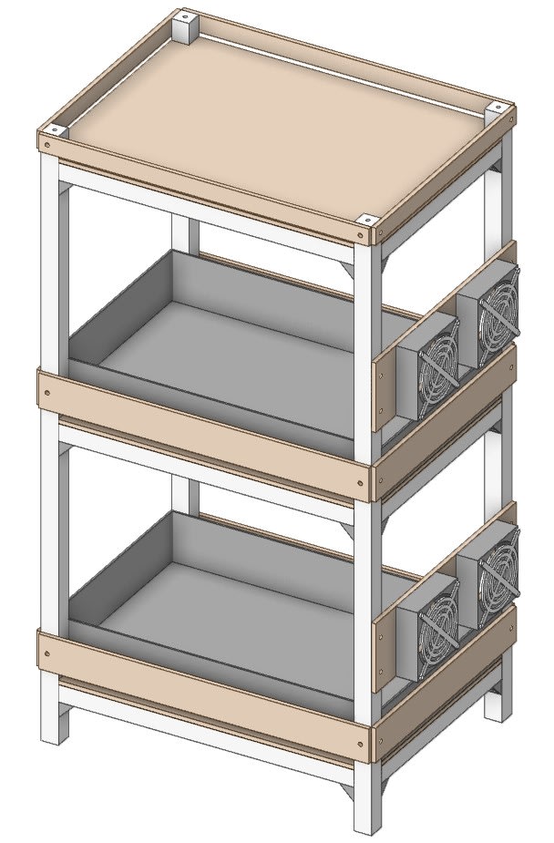 Mocking up the frame up in DesignSpark Mechanical