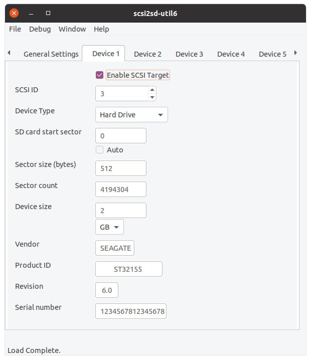 Configuring the settings