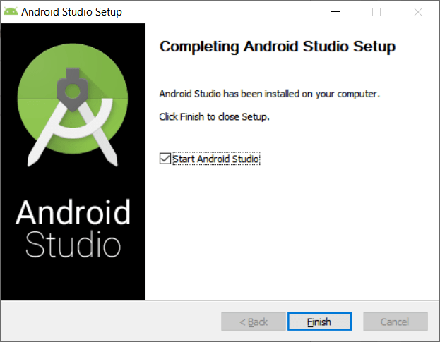 Android install complete