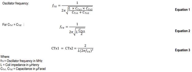 oscillator frequency