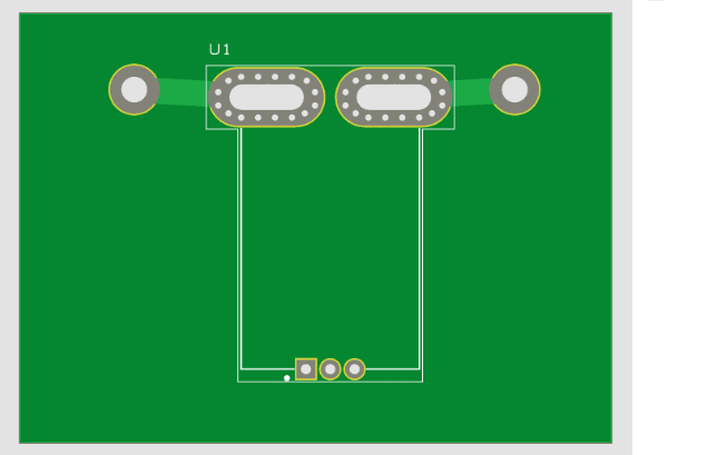 slotted pads on PCB