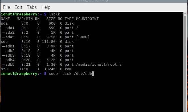 devices on SD and Hard Disk