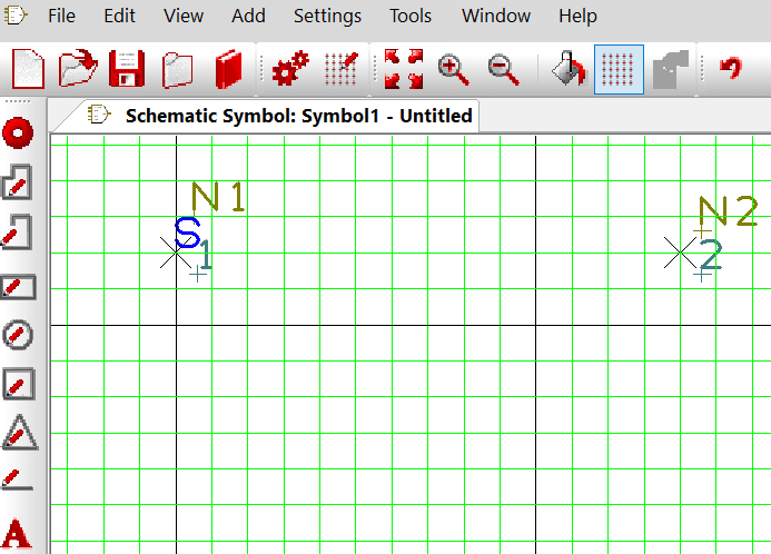 Symboles des bornes et des connecteurs