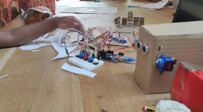 Building Robots in Schools