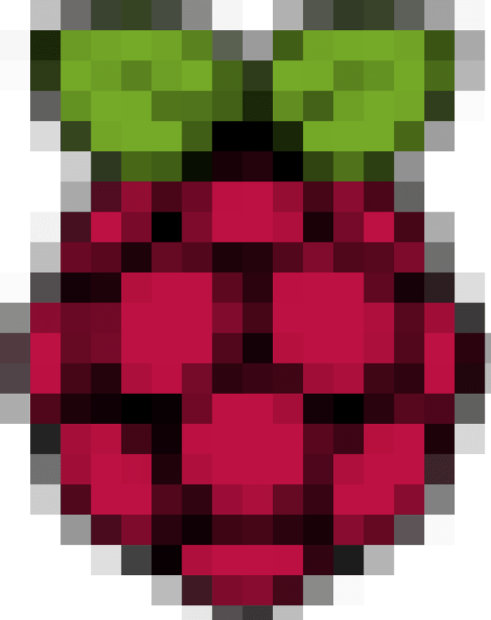 Raspberry Pi Logo Pixel New Experience AI Global Partner: Nerdz