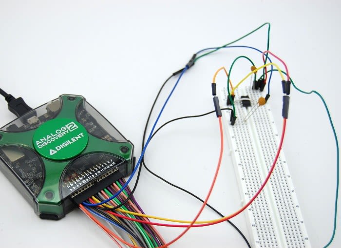 Testing Op-amp Circuits With The Analog Discovery 2