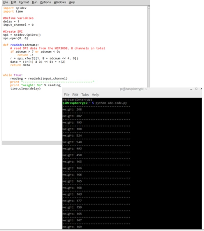 combining Python codes and capturing to CSV