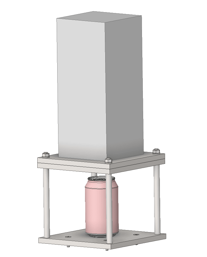 ELECTRIC CAN CRUSHER BUILT FROM SCRAP 