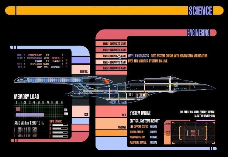 Startrek Capacitive Screen