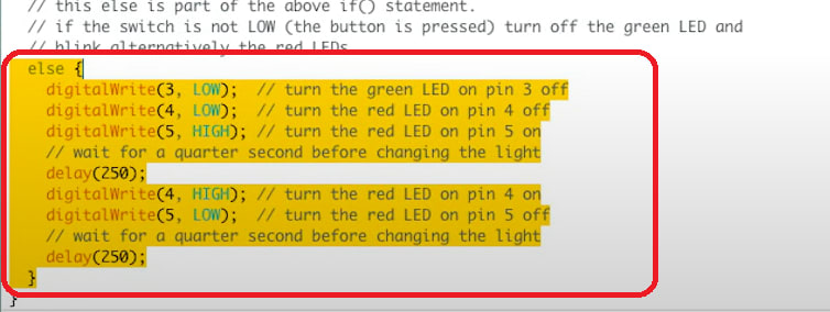 Adjust code for additional LED