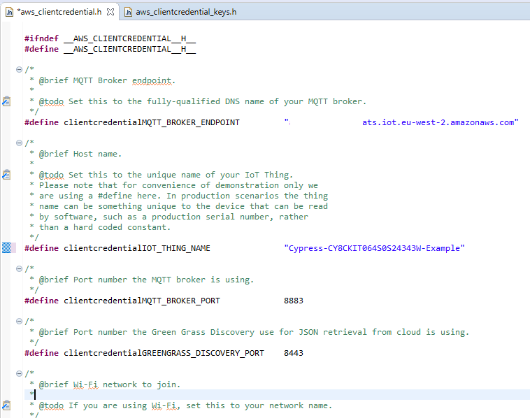 ModusToolbox does not like spaces in the project file path