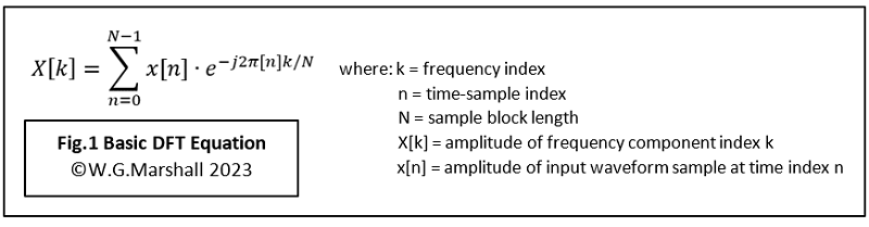 Basic DFT Equation