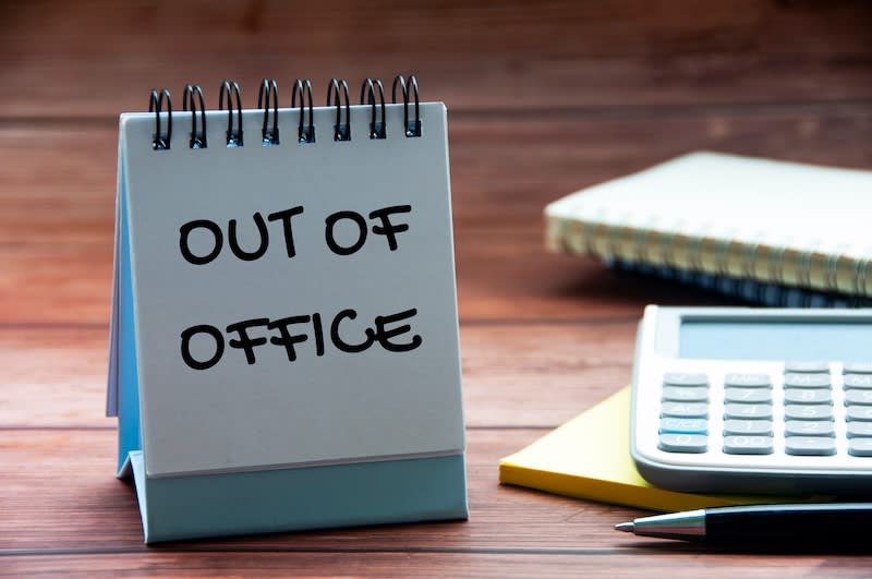 Out of Office Message