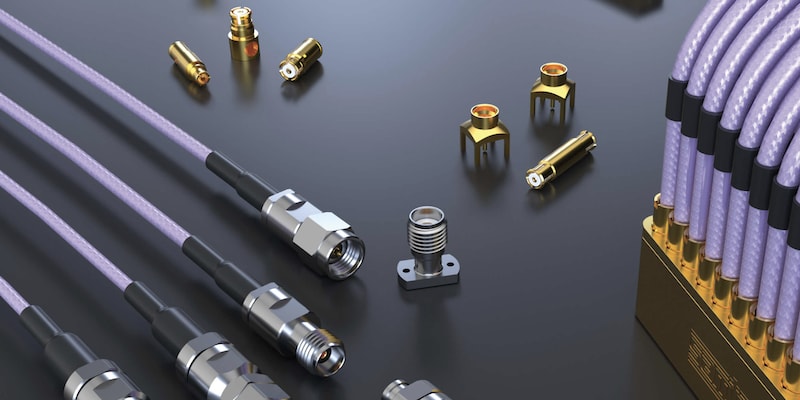 Image of precision RF connectors