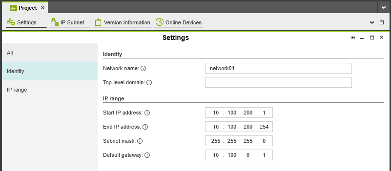 plc next engineer software Setting the IP address