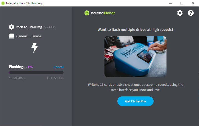 インストールメディアの作成-microSD編6
