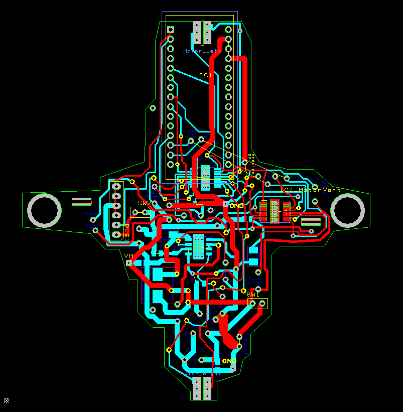 PCB Layout - mainboard - all ICs components to place onto