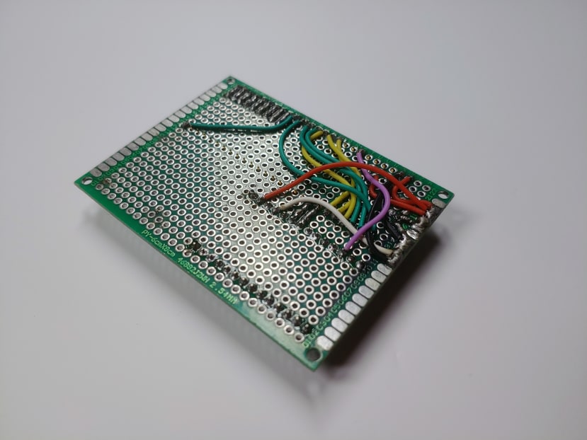 Wiring on custom PCB