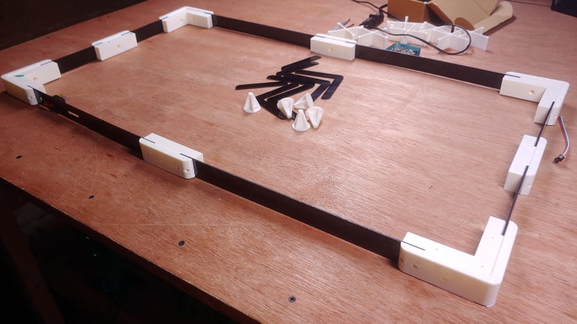 Assembling the frame