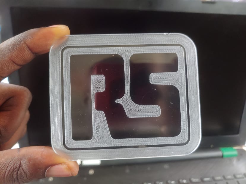 RS Logo engraved