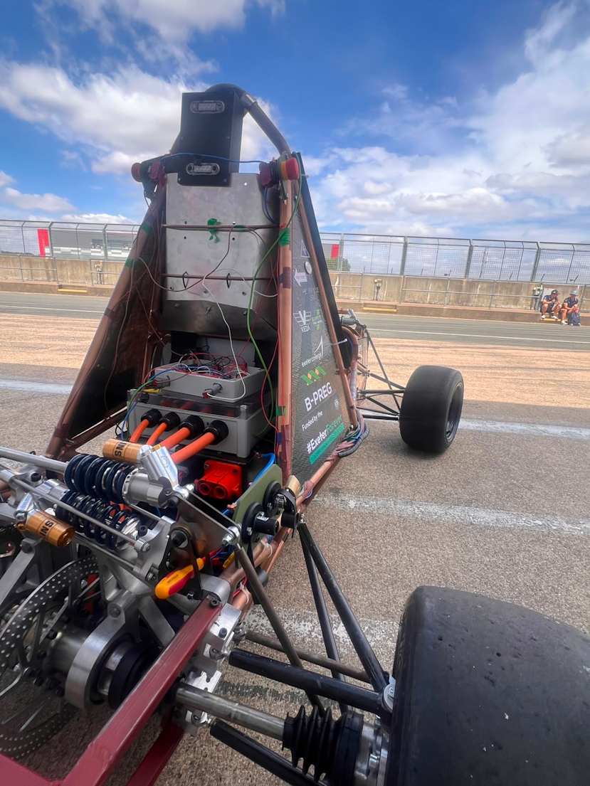 Inside the car