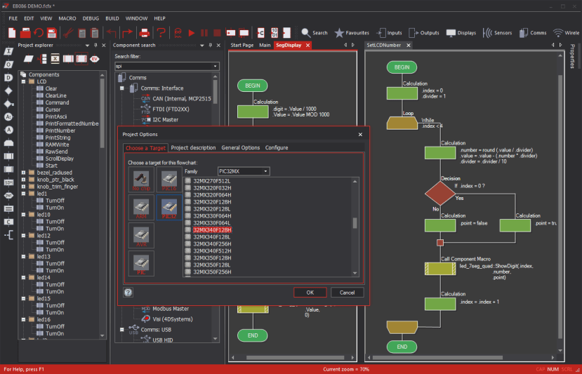 Code-Porting With Flowcode 7 - Microcontroller Flexibility