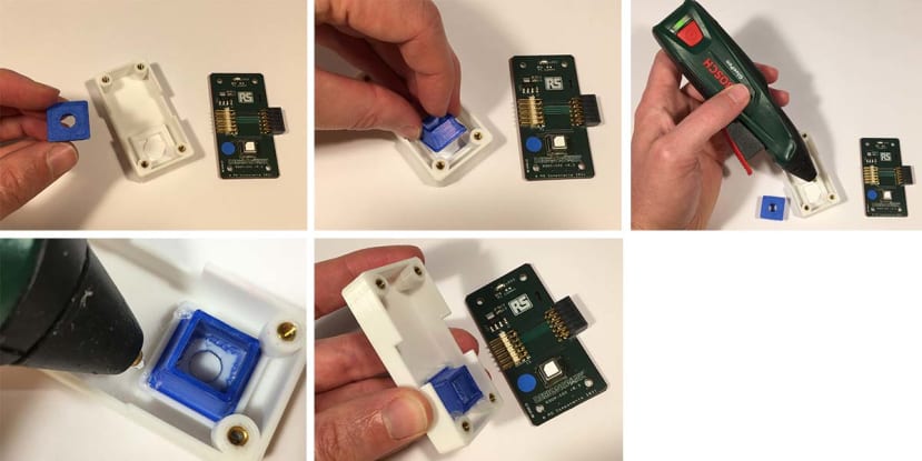 Assemble the components as shown