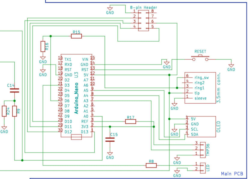 Main PCB Schematic