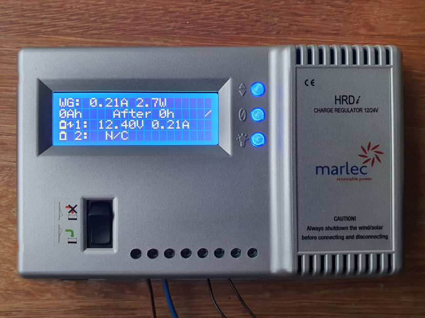 charge controller output