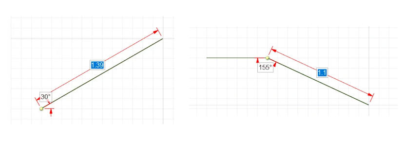 Create curves = Line reference points