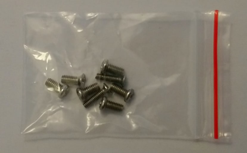 Bag of screws