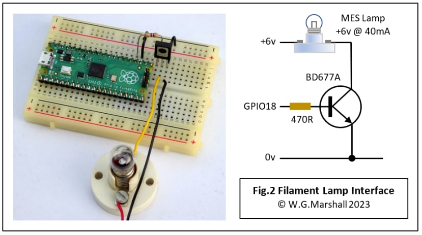 Filament Lamp Interface