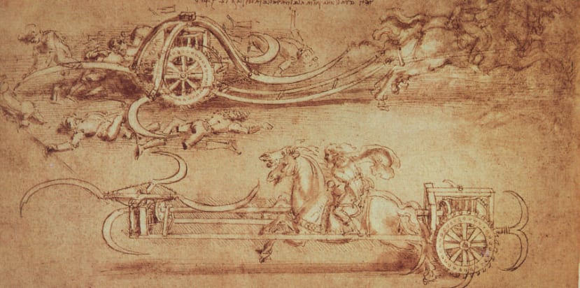 A Gruesome Scythed Chariot